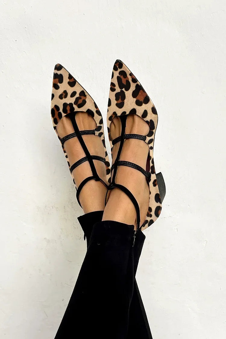 Leopard Print Pumps