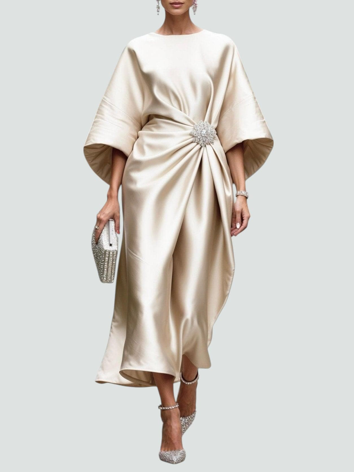 KLEMENTYNA | Elegant satin for a special evening