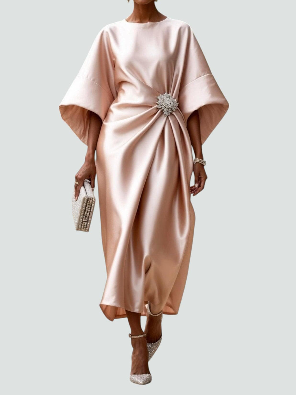 KLEMENTYNA | Elegant satin for a special evening