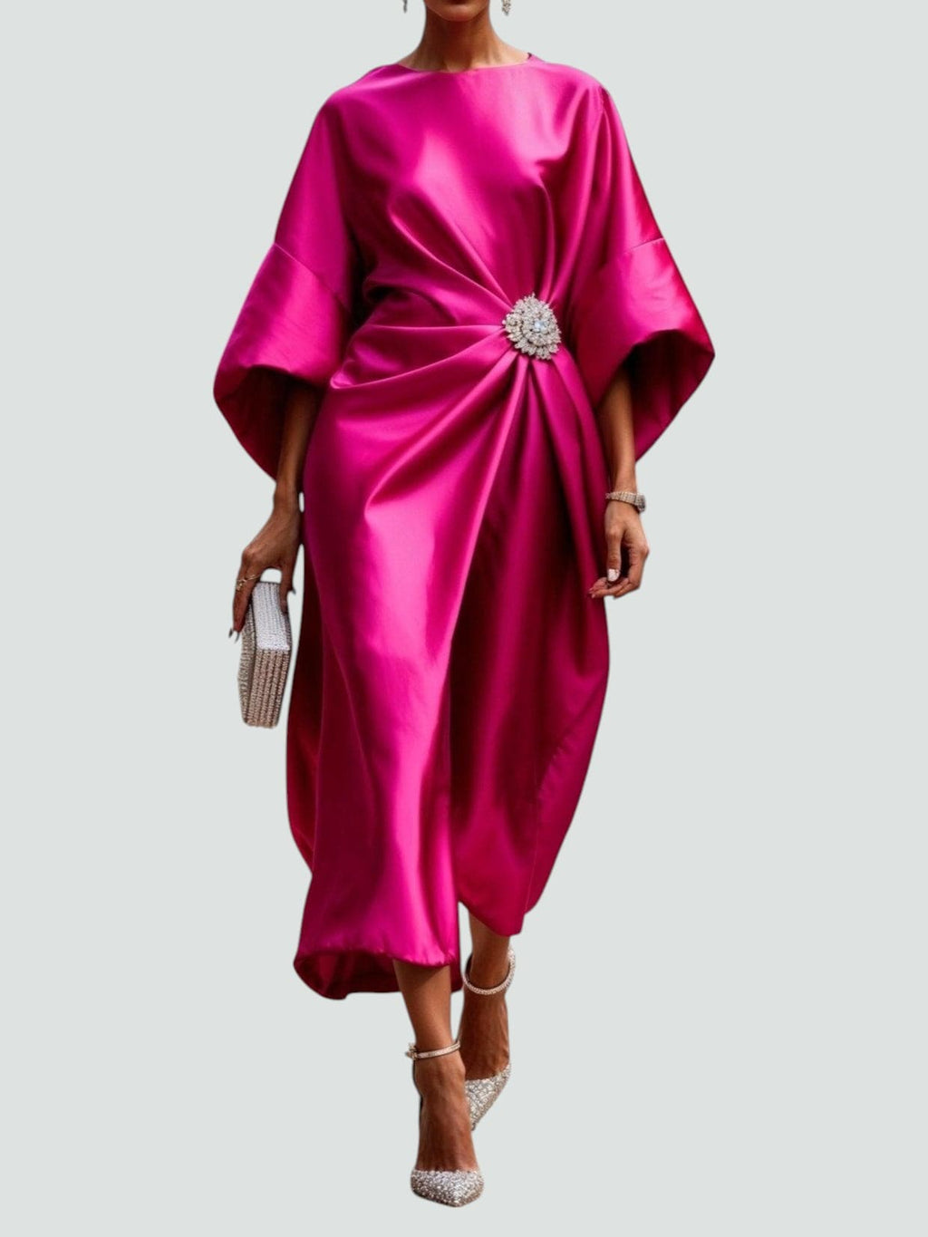 KLEMENTYNA | Elegant satin for a special evening
