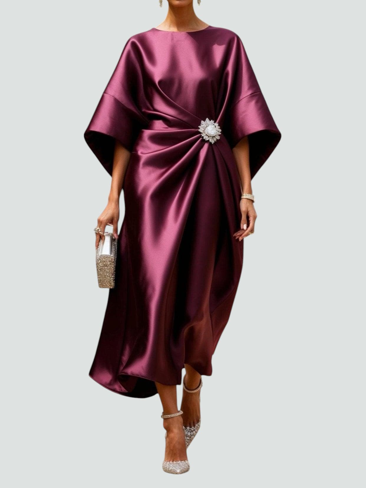 KLEMENTYNA | Elegant satin for a special evening
