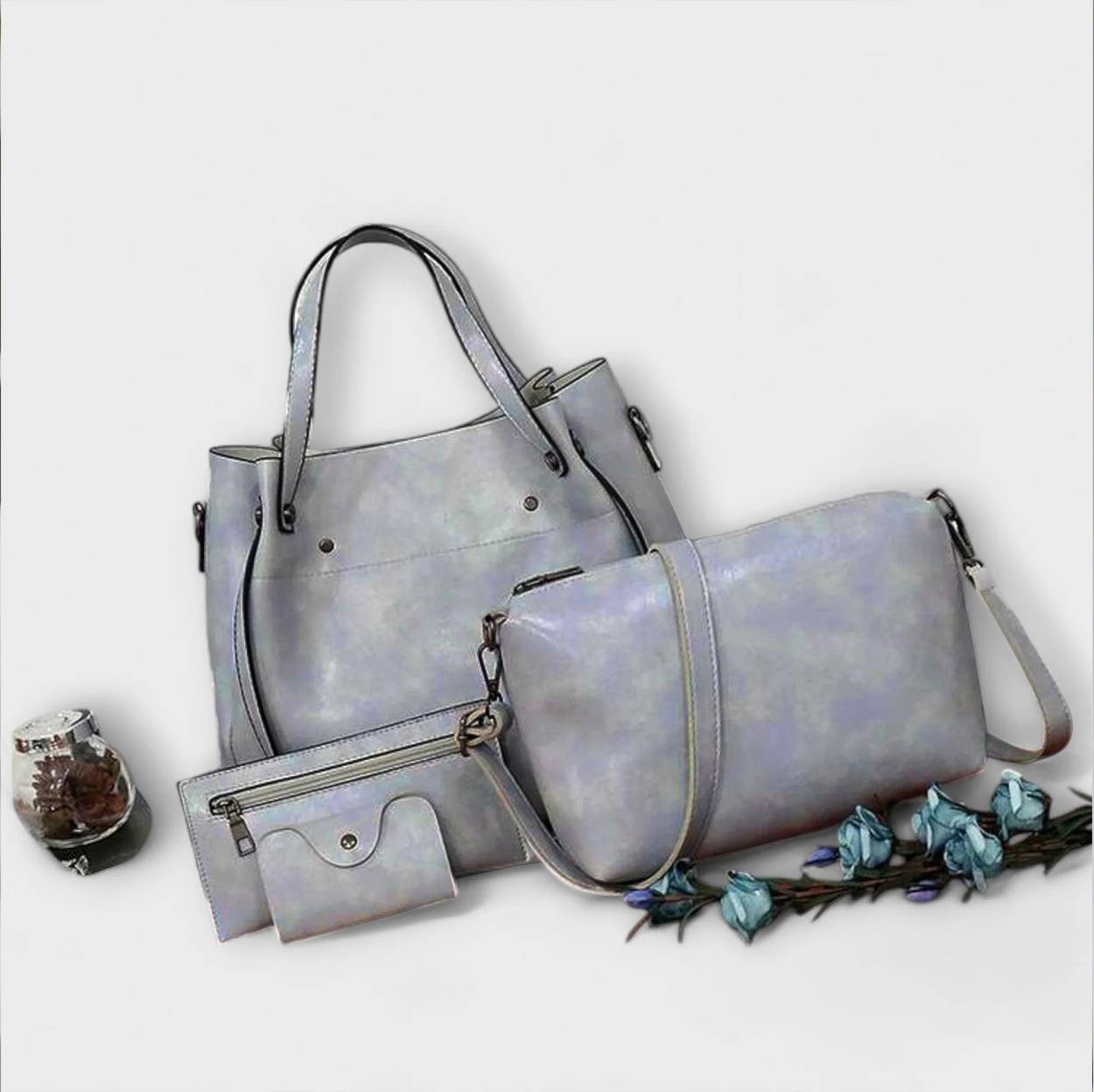 Aurora - Set of 4 Vintage Bags