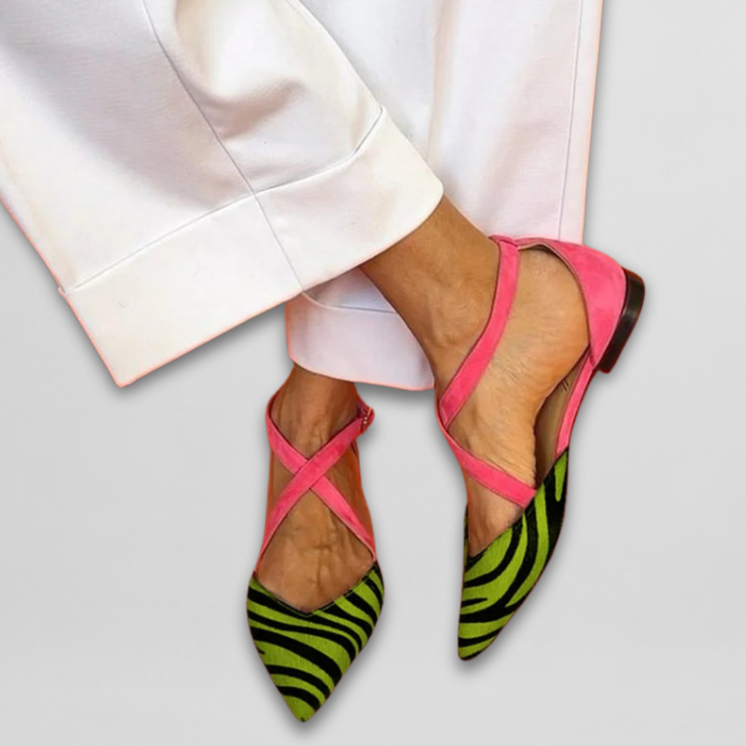 Zebra Print Heels