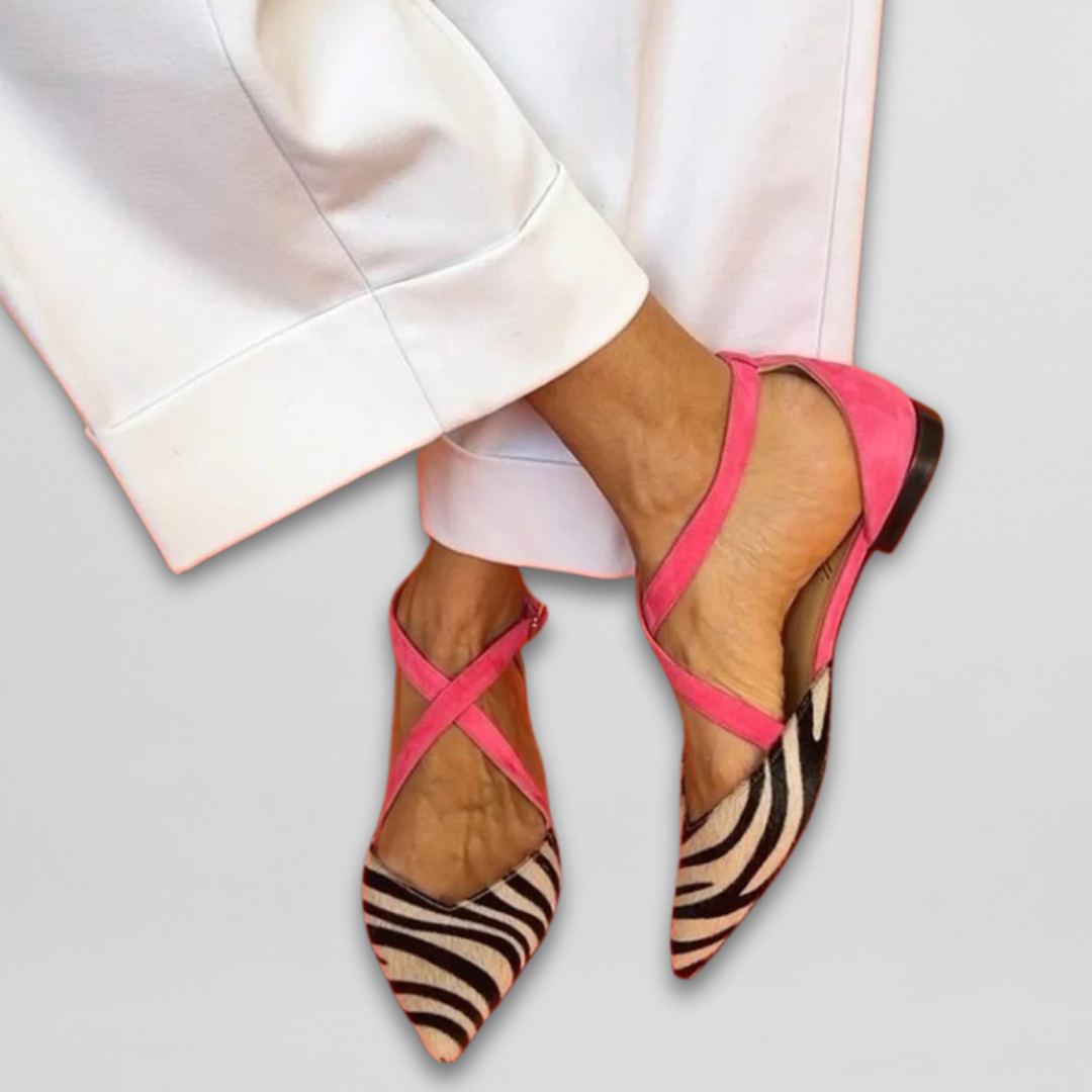 Zebra Print Heels