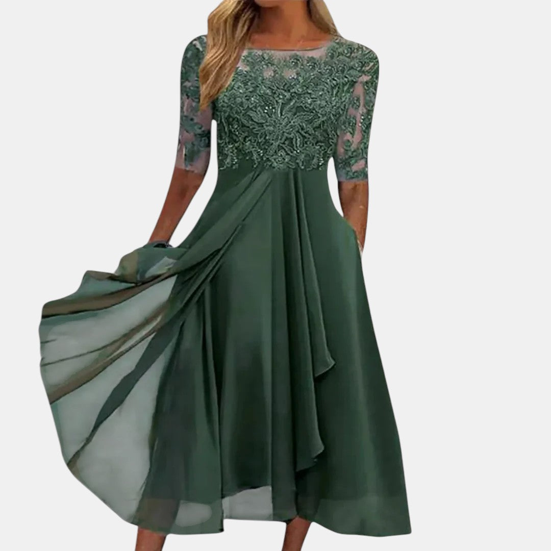 RHONDA | Elegant Lace Dress