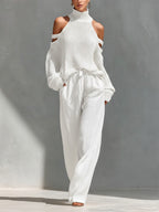 Camilla • Fashion Knit and Linen Set