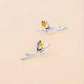 VOGEL CARTOON EARRINGS