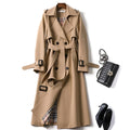Elegant Timeless Trench Coat - Beige