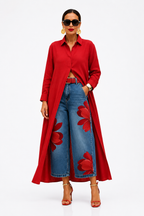 FLORA | Wide-Leg Jeans + FREE Shirt