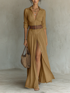 Sofia Long Shirt Dress