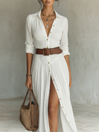 Sofia Long Shirt Dress
