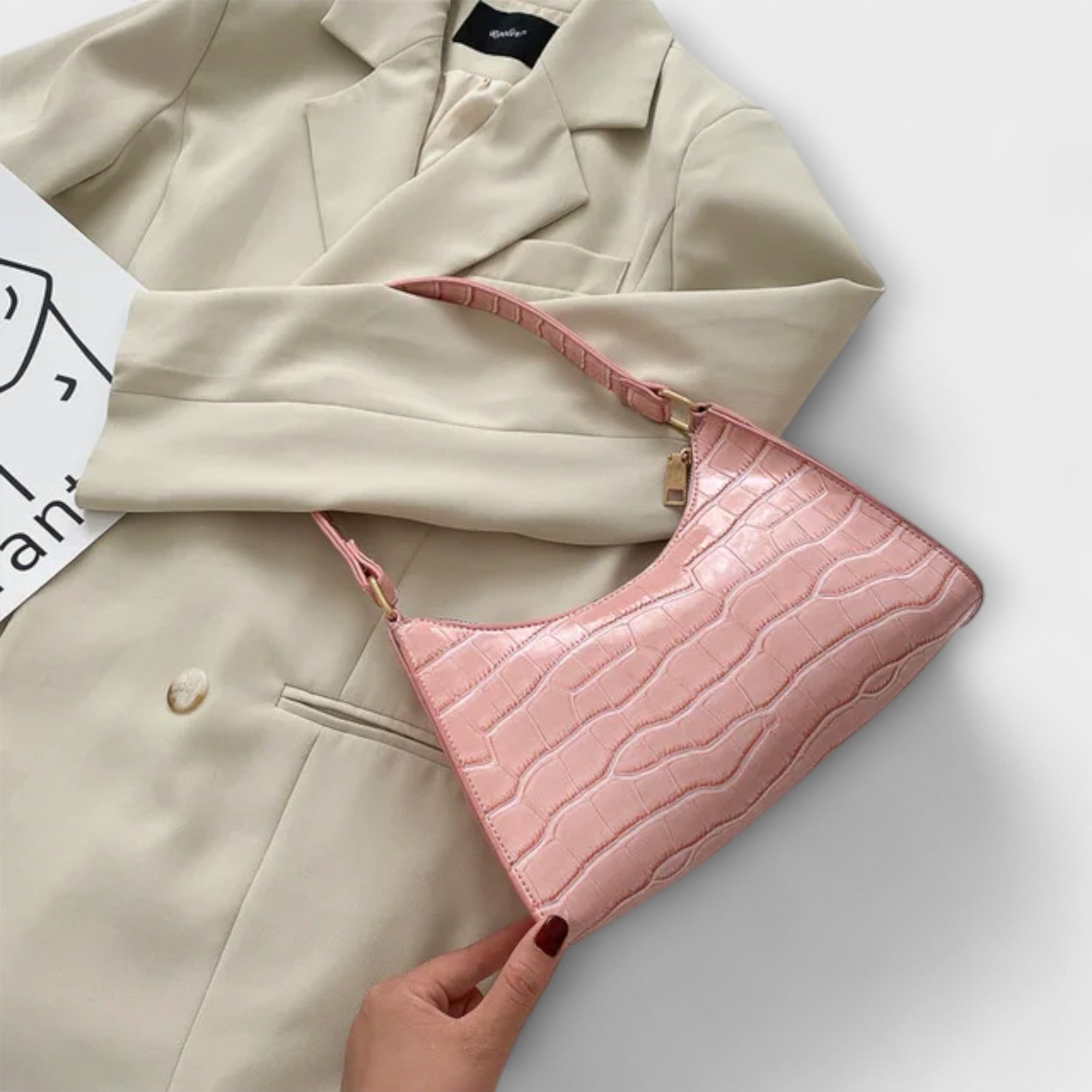 Aurora - Glossy Leather Bag