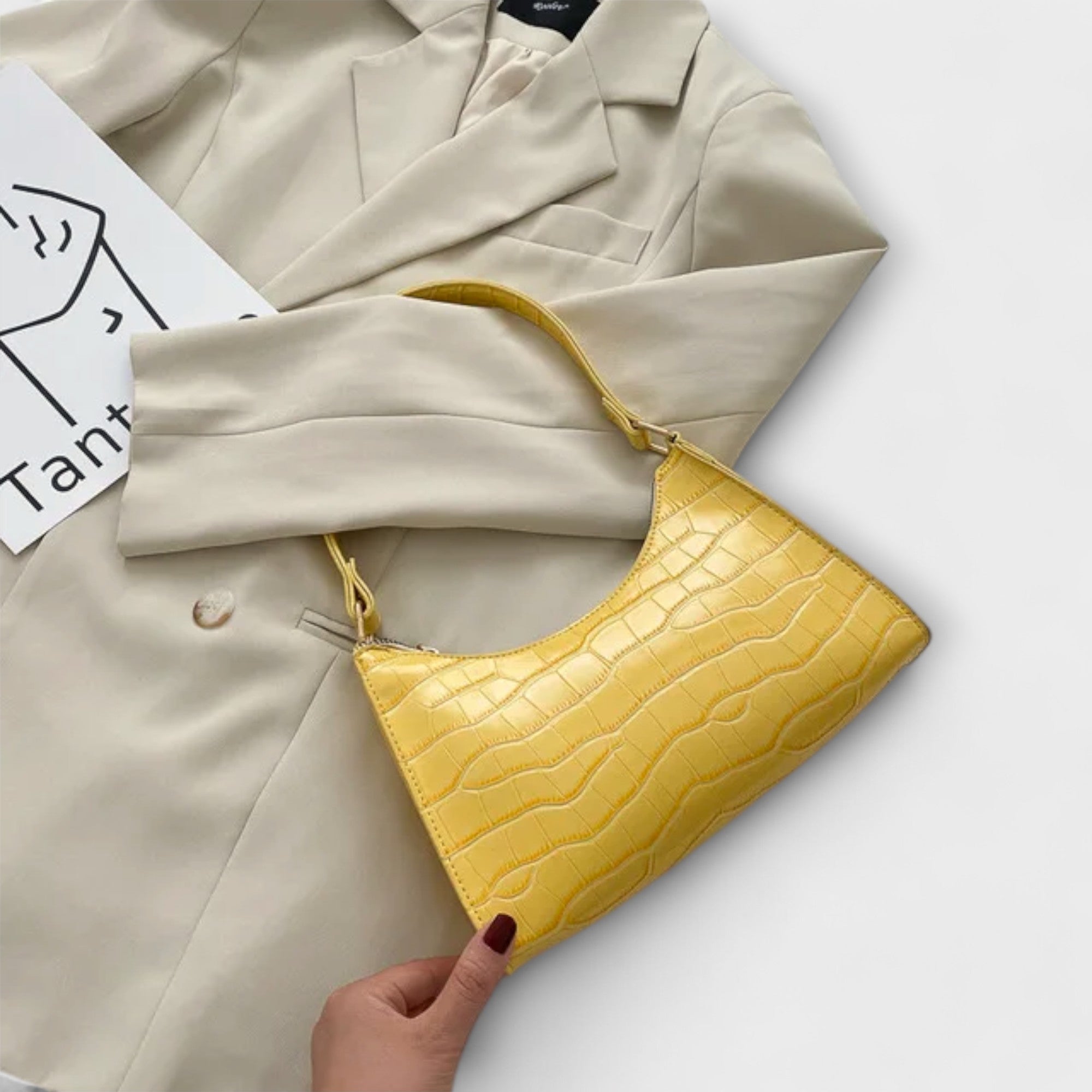 Aurora - Glossy Leather Bag
