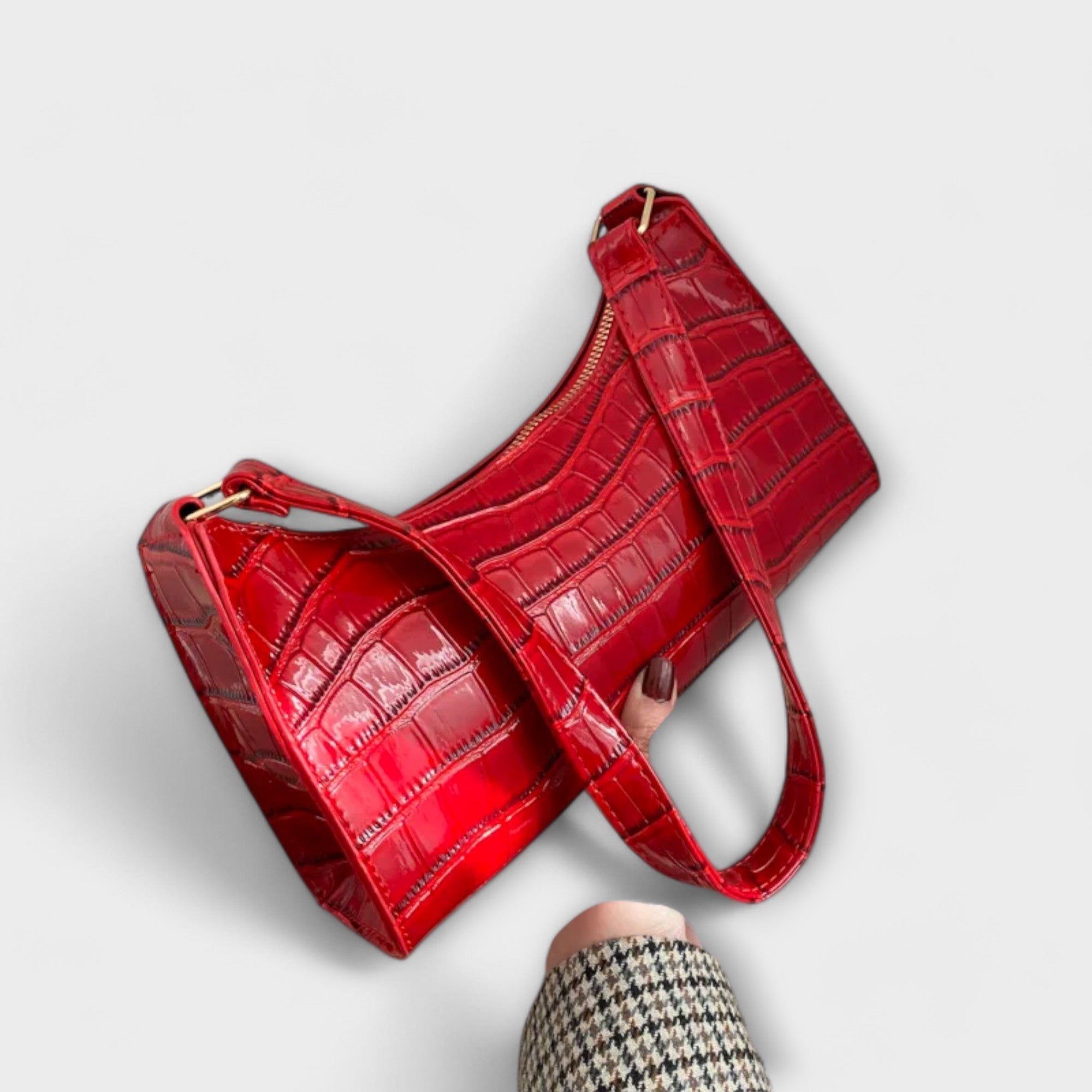 Aurora - Glossy Leather Bag