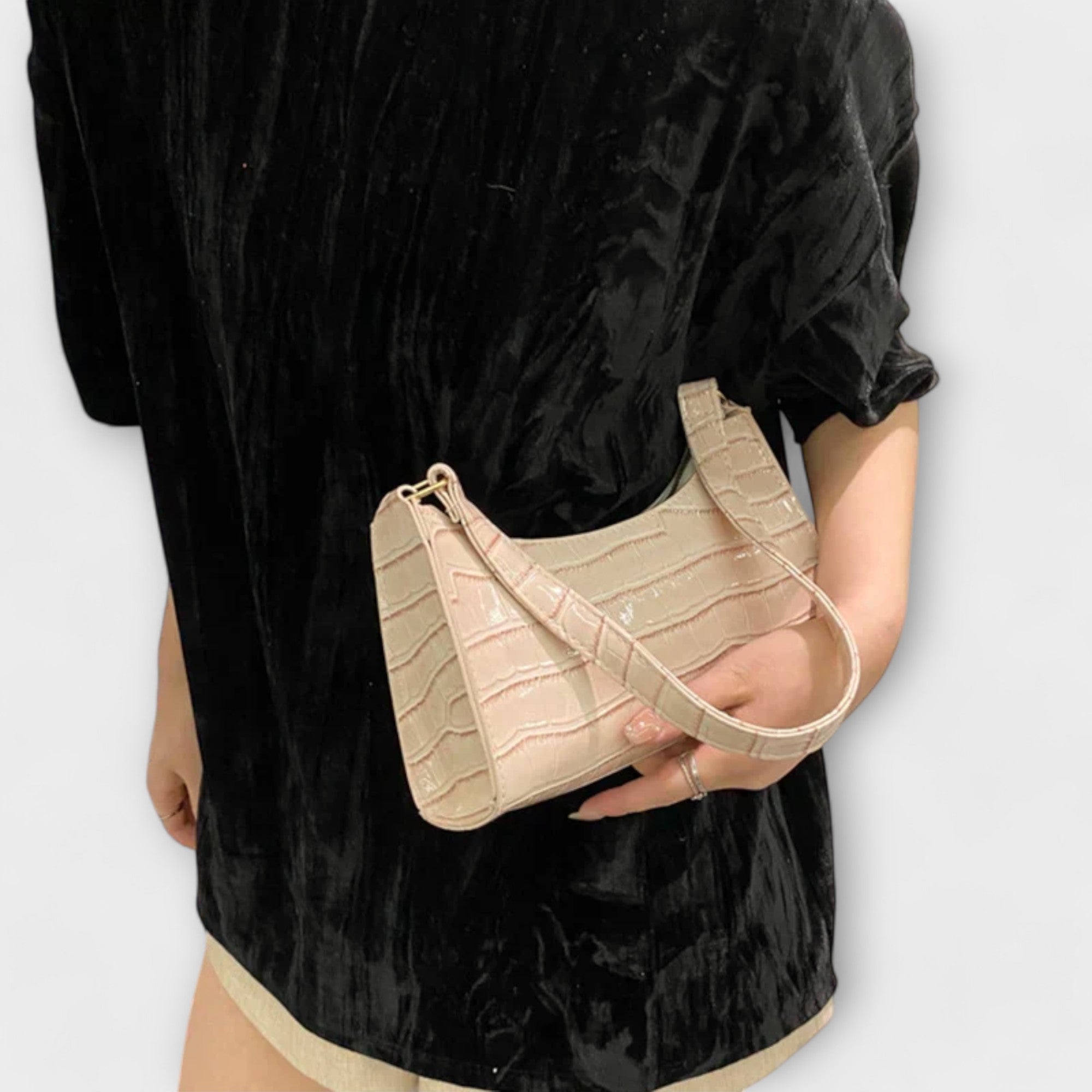 Aurora - Glossy Leather Bag