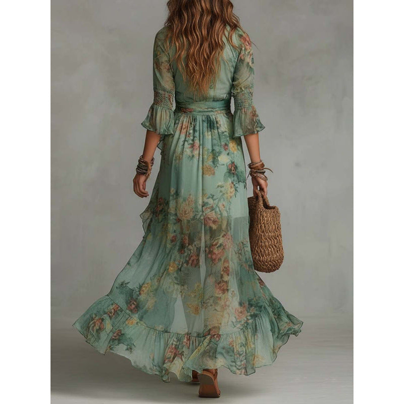 SONIA | Enchanting watercolor flowers at dusk