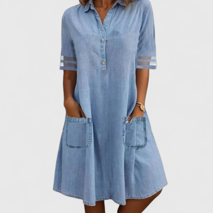 BRITTANY | Denim Dress