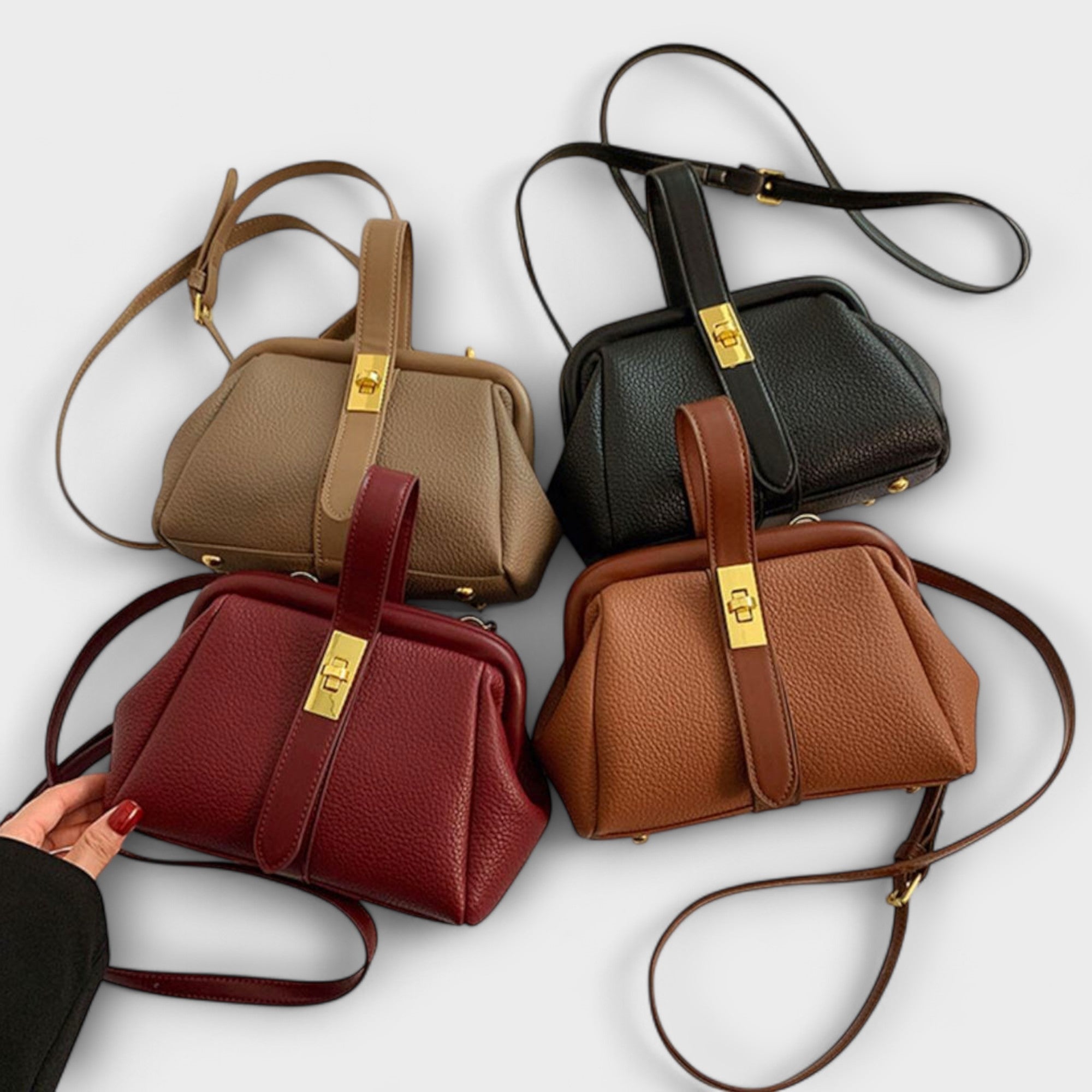 Maelis - Vintage-Style Crossbody Bag