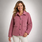 Soft Fleece Button Jacket - Yellow