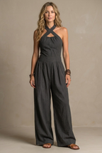 Ariana | Elegant Jumpsuit with Cross Neckline